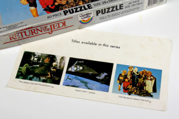 1983 Creative Crafts Return of the Jedi jigsaw puzzles