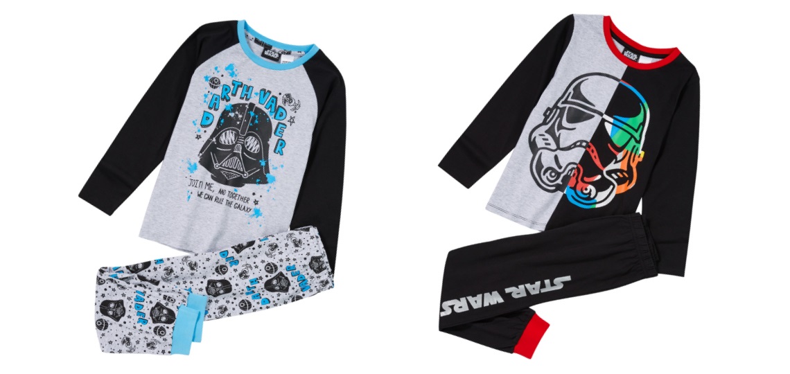 Kids Star Wars Darth Vader and Stormtrooper Sleepwear Sets at Farmers NZ