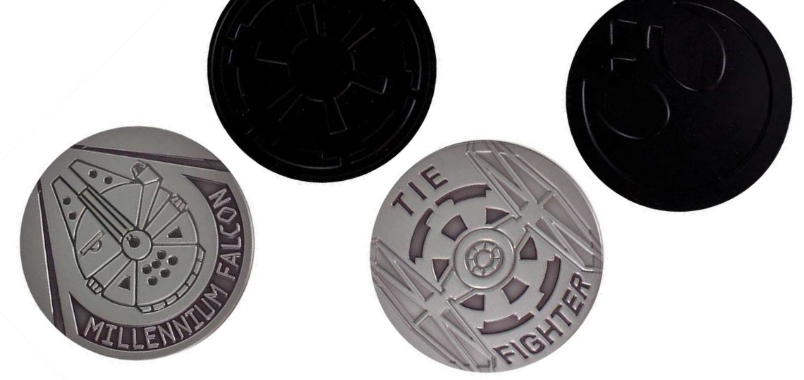 Star Wars Metal Coasters - SWNZ, Star Wars New Zealand