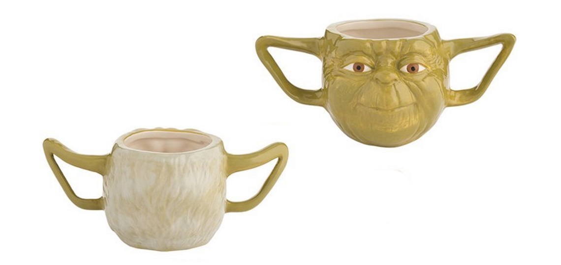 Star Wars Yoda Premium Sculpted Mug at Mighty Ape NZ