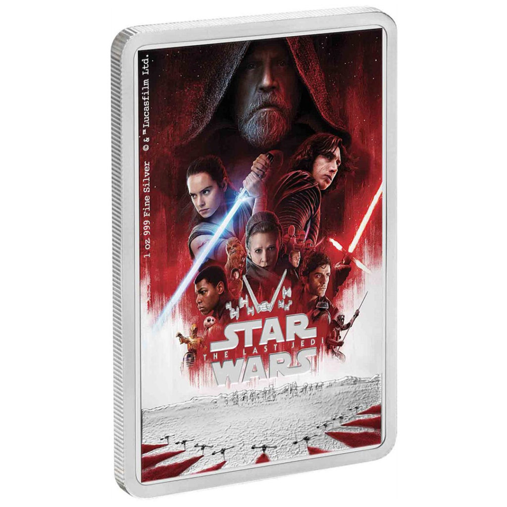 ‘The Last Jedi’ Poster Coin from NZ Mint