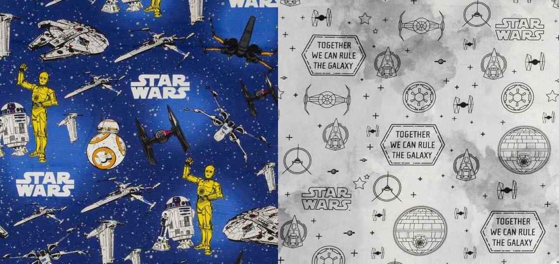 Star Wars Curtain Fabrics at Spotlight NZ