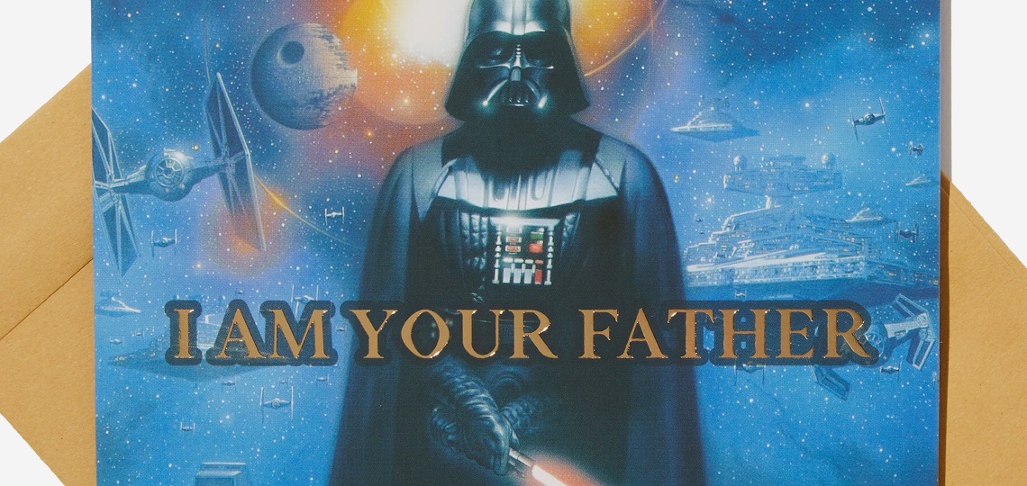 Star Wars Father's Day Cards at Typo NZ