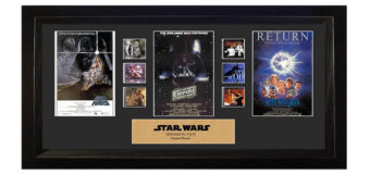 Framed Star Wars Film Cell Displays