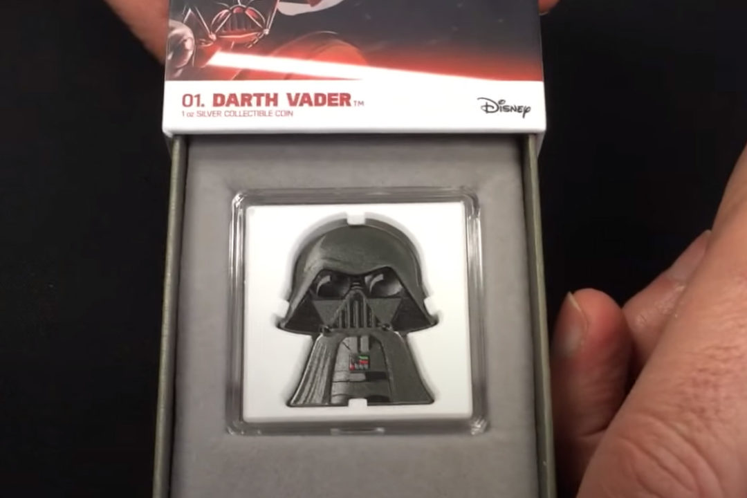 Darth Vader Chibi Silver Coin (NZ Mint)