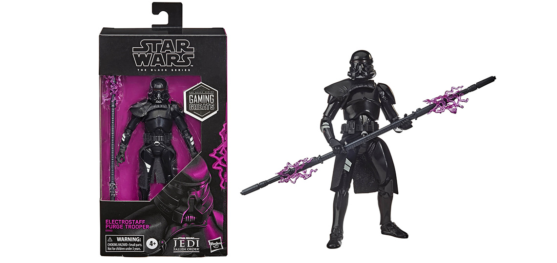 The Black Series Gaming Greats Electrostaff Purge Trooper