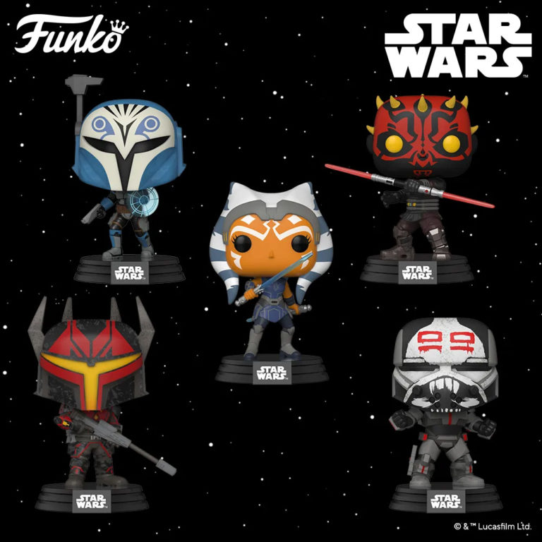 Clone Wars Pop Vinyl Bundle at Pop Stop SWNZ, Star Wars New Zealand