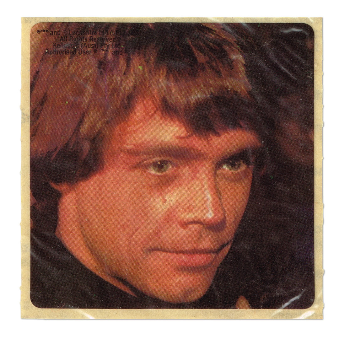Kellogg's 1983 Sticker - Luke Skywalker