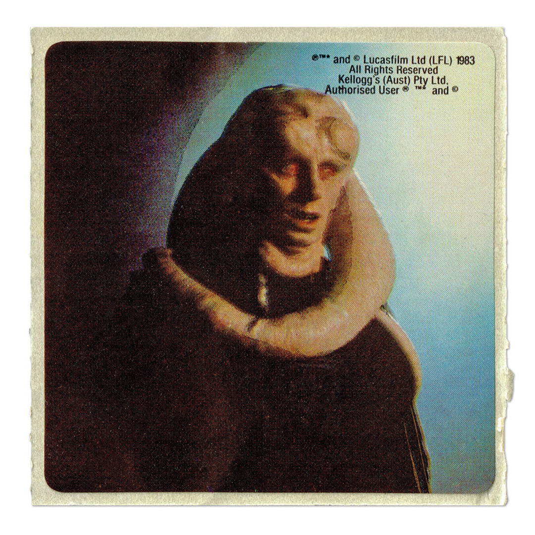 Kellogg's 1983 Sticker - Bib Fortuna