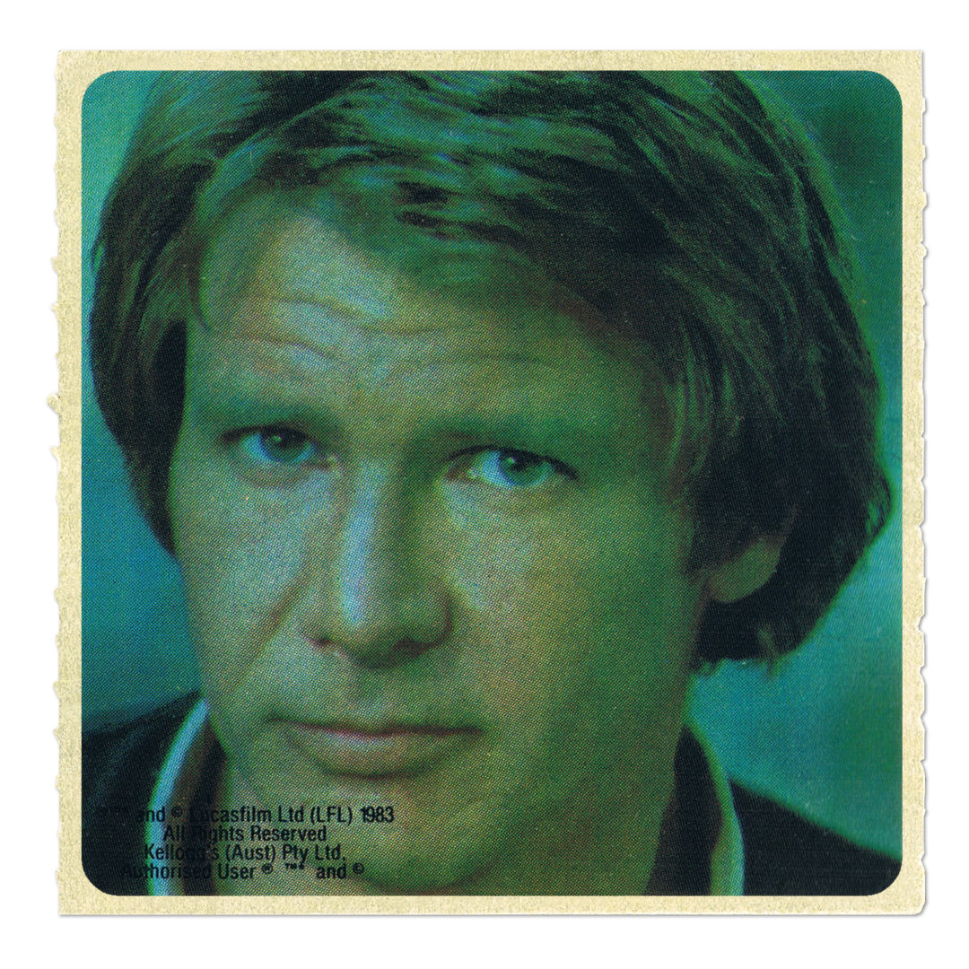 Kellogg's 1983 Sticker - Han Solo