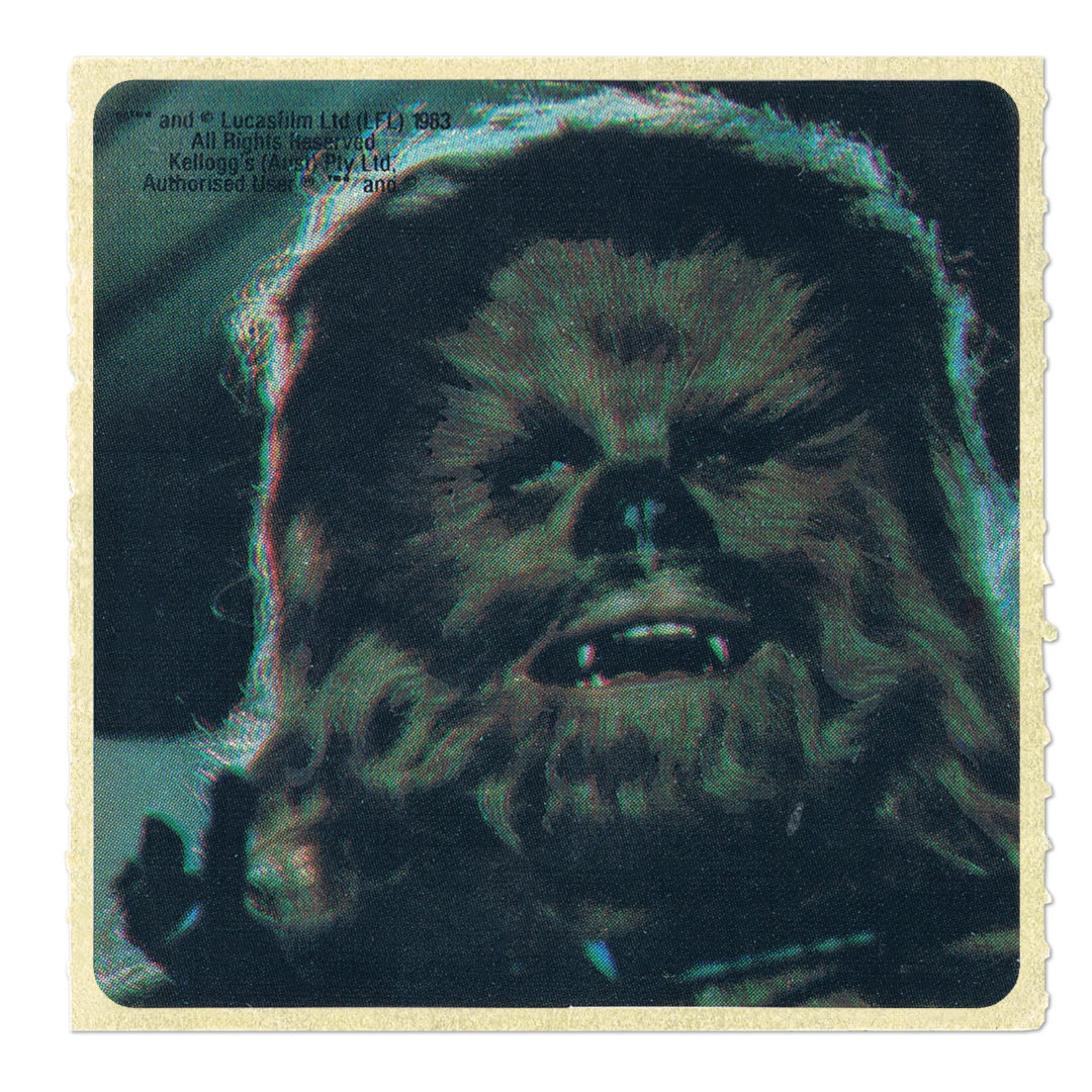 Kellogg's 1983 Sticker - Chewbacca
