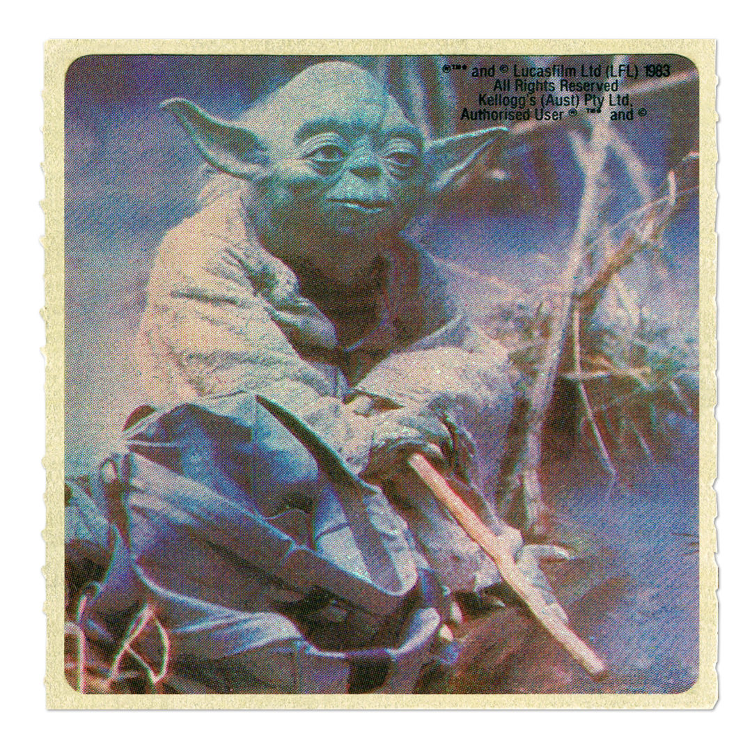 Kellogg's 1983 Sticker - Yoda