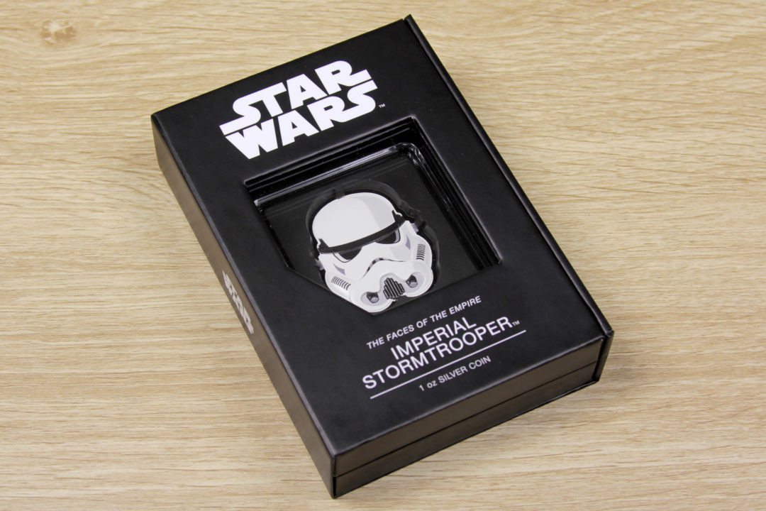 NZ Mint Faces of the Empire silver coins - Stormtrooper