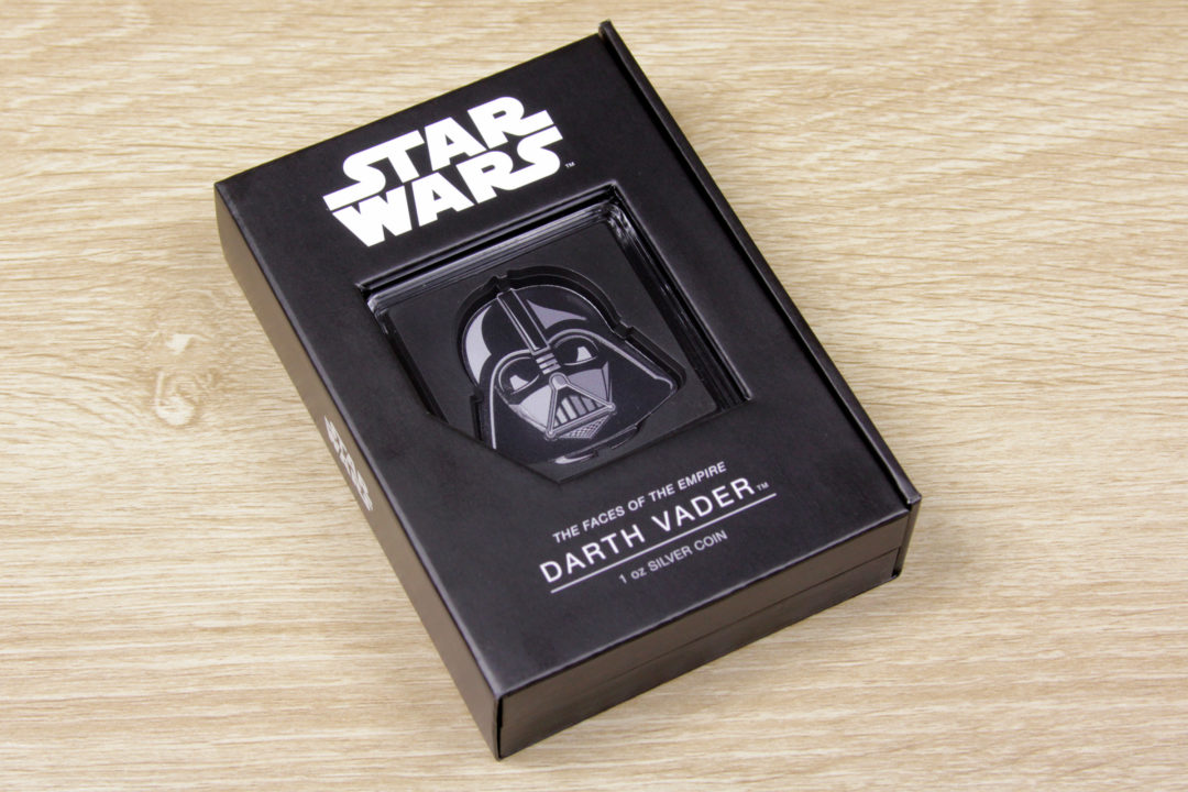 NZ Mint Faces of the Empire silver coins - Darth Vader