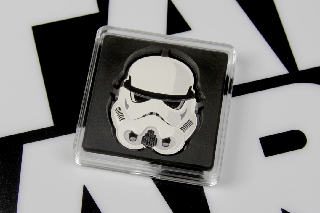 NZ Mint Faces of the Empire silver coins - Stormtrooper coin