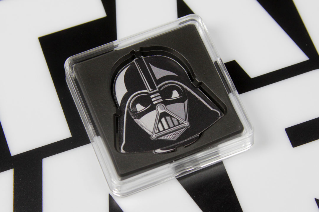NZ Mint Faces of the Empire silver coins - Darth Vader coin