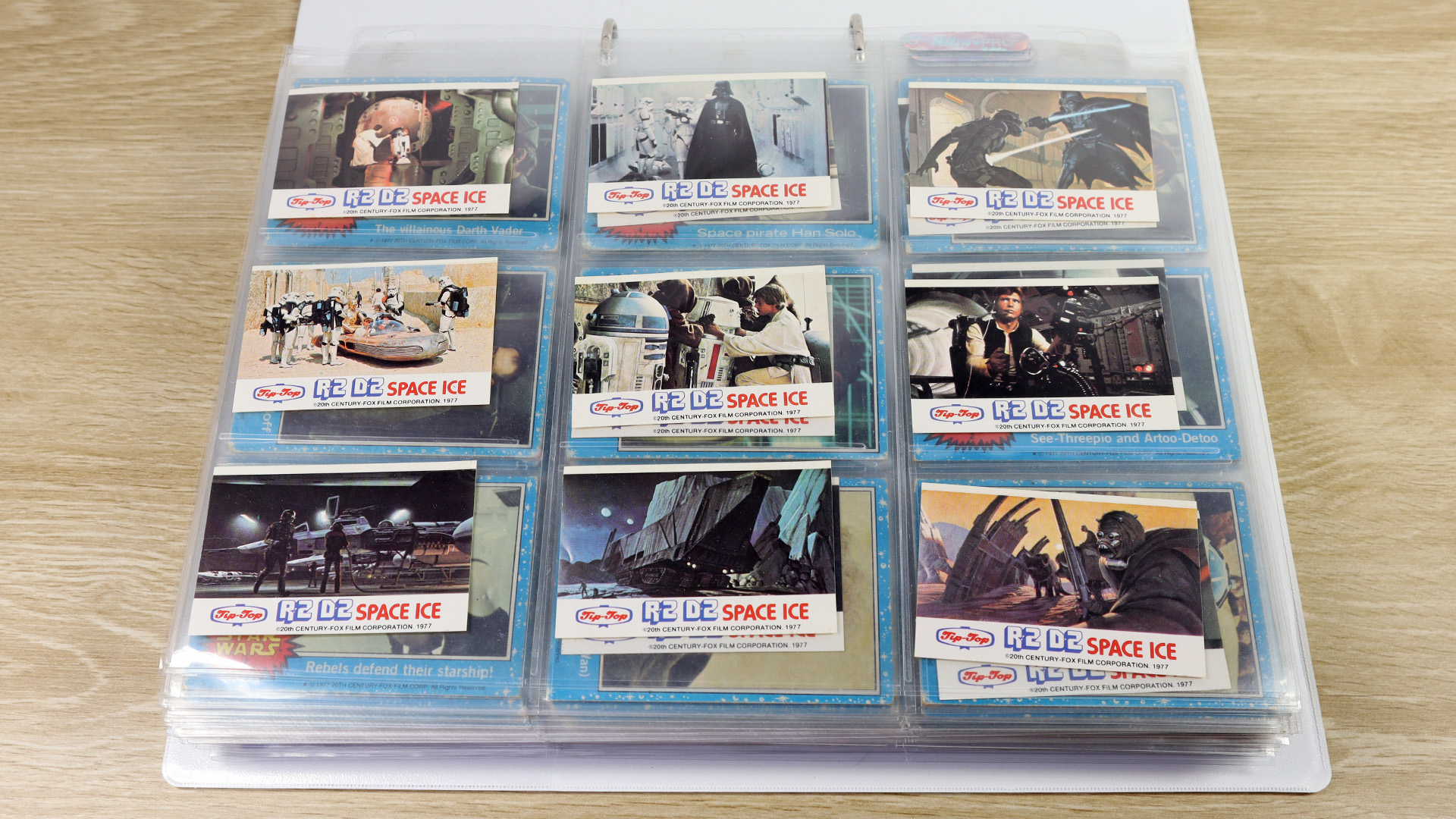 New ZealandExclusive Original TrilogyEra Star Wars Cards and Stickers